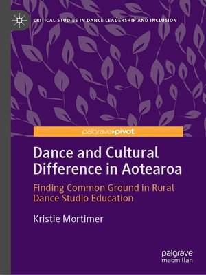 cover image of Dance and Cultural Difference in Aotearoa